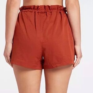 TORRID Women's Lined 100% Polyester Shorts 100% Rayon  Elastic Waist Band Sz 0